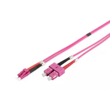 Lanview LVO231814 InfiniBand/glasvezelkabel 2 m 2x SC 2x LC paars