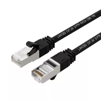 Lanview LV-SFTP6A015B netwerkkabel zwart 1,5 m S/FTP (S-STP)