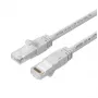 Netwerkkabel Lanview LV-SFTP6A10W Gold Connector S/FTP 10m wit