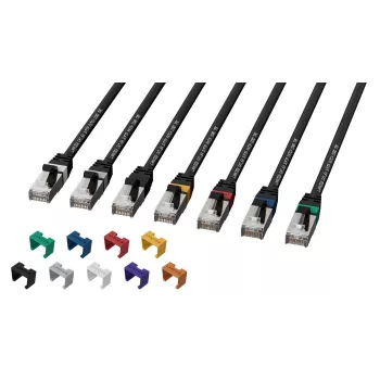 Lanview LV-SFTP6A20B netwerkkabel zwart 20 m S/FTP (S-STP)