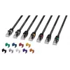 Lanview LV-UTP6A05B Cat6A U/UTP patchkabel, 5 m, zwart