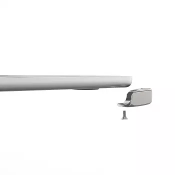 Compulocks Ledge voor MacBook Air 13 inch M2 en M3 met sleutelslot zilver