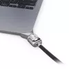 Compulocks Ledge voor MacBook Air 13 inch M2 en M3 met sleutelslot zilver