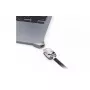 Compulocks Ledge voor MacBook Air 13 inch M2 en M3 met sleutelslot zilver