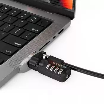 Compulocks Ledge Lock Adapter voor MacBook Pro 14 inch M1 M2 M3 zilver