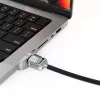 Compulocks Ledge Lock Adapter voor MacBook Pro 14 inch M1 M2 M3 sleutelkabelslot zilver