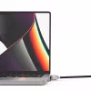 Compulocks Ledge Lock Adapter voor MacBook Pro 14 inch M1 M2 M3 sleutelkabelslot zilver