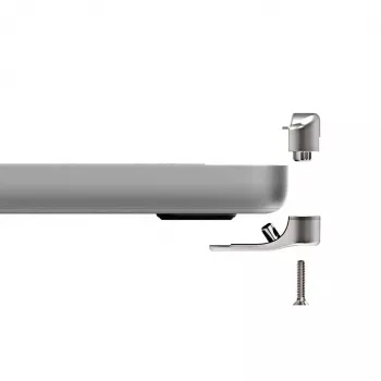 Compulocks Ledge Lock Adapter voor MacBook Pro 16 inch M1 M2 M3 sleutelkabelslot zilver