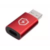 Kabel-adapter MicroConnect MC-ACADAP-SC USB-A naar USB-C rood