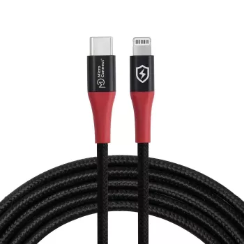Microconnect MC-CLIGHTNING-SC Lightning-kabel 1,5 m zwart