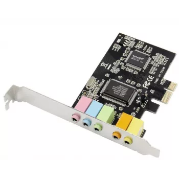 Microconnect MC-CMI6CH-PCIE audiokaart intern 5.1 kanalen PCI-E