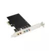 Microconnect MC-CMI6CH-PCIE audiokaart intern 5.1 kanalen PCI-E