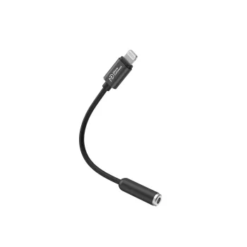 Microconnect MC-LIGHTJACK3.5 kabeladapter Lightning 3,5 mm zwart