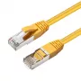 Microconnect MC-SFTP6A005Y netwerkkabel geel 0,5 m Cat6a S/FTP (S-STP)