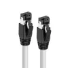 Microconnect MC-SFTP8005W Netwerkkabel wit 0,5 m Cat8.1 S/FTP (S-STP)