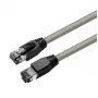 Microconnect MC-SFTP8010 Netwerkkabel grijs 10 m Cat8.1 S/FTP (S-STP)