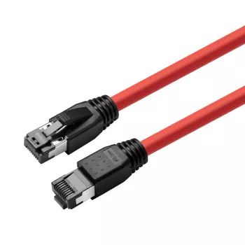 Microconnect MC-SFTP802R Netwerkkabel rood 2 m Cat8.1 S/FTP (S-STP)