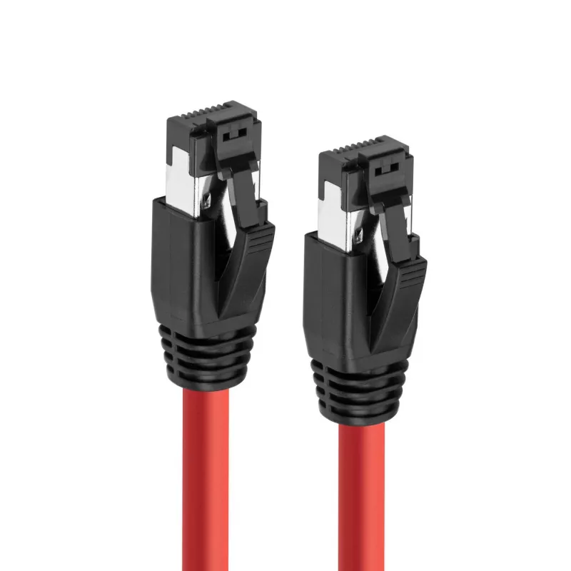 Microconnect MC-SFTP802R Netwerkkabel rood 2 m Cat8.1 S/FTP (S-STP)