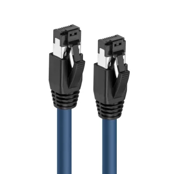 Microconnect MC-SFTP803B Netwerkkabel blauw 3 m Cat8.1 S/FTP (S-STP)