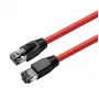 Microconnect MC-SFTP805R Netwerkkabel rood 5 m Cat8.1 S/FTP (S-STP)