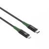Microconnect MC-SMART USB C-L-2 Lightning-kabel 2 m zwart, groen