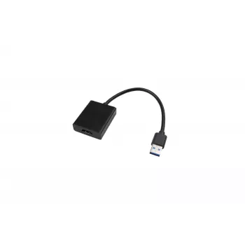 Microconnect MC-USB3.0HDMI videokabel-adapter 0,15 m HDMI Type A (standaard) USB Type-A zwart
