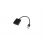Microconnect MC-USB3.0HDMI videokabel-adapter 0,15 m HDMI type A (standaard) USB Type-A zwart