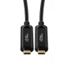 Microconnect MC-USB3.1C15OP USB-kabel USB 3.2 Gen 2 (3.1 Gen 2) 15 m USB C zwart