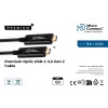 Microconnect MC-USB3.1C15OP USB-kabel USB 3.2 Gen 2 (3.1 Gen 2) 15 m USB C zwart