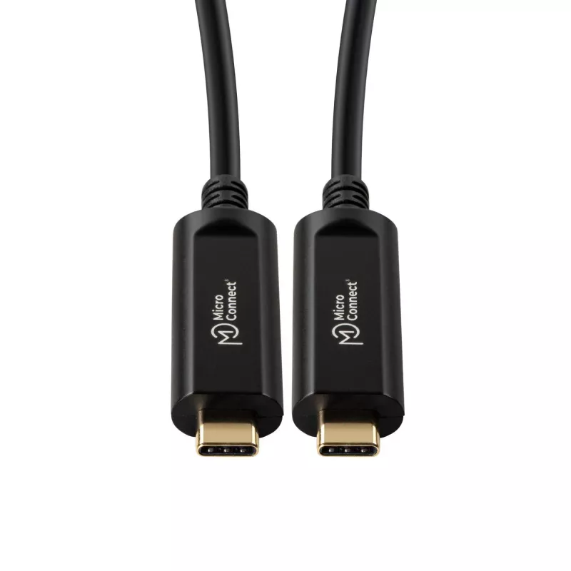 Microconnect MC-USB3.1CC10OP USB-kabel USB 3.2 Gen 2 (3.1 Gen 2) 10 m USB C zwart