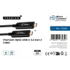 Microconnect MC-USB3.1CC10OP USB-kabel USB 3.2 Gen 2 (3.1 Gen 2) 10 m USB C zwart