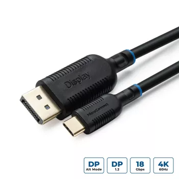 Microconnect MC-USBCDP5 videokabel-adapter 5 m USB Type-C DisplayPort zwart