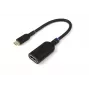 Microconnect MC-USBCHDMI-A videokabel-adapter 0,2 m USB C HDMI zwart