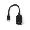 Microconnect MC-USBCHDMI-A videokabel-adapter 0,2 m USB C HDMI zwart