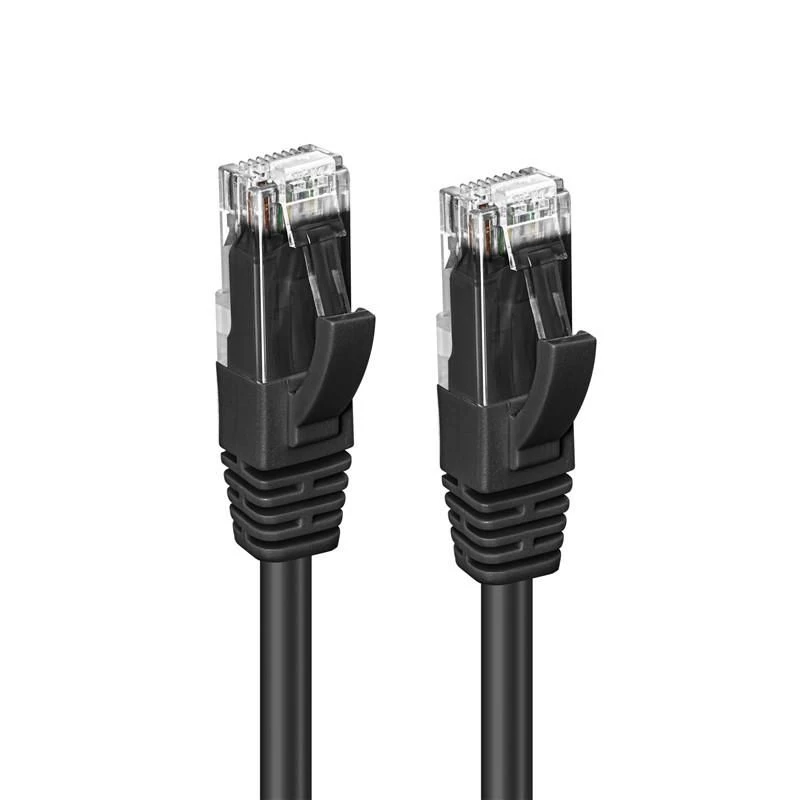 Microconnect MC-UTP6A05S netwerkkabel zwart 5 m Cat6a U/UTP (UTP)