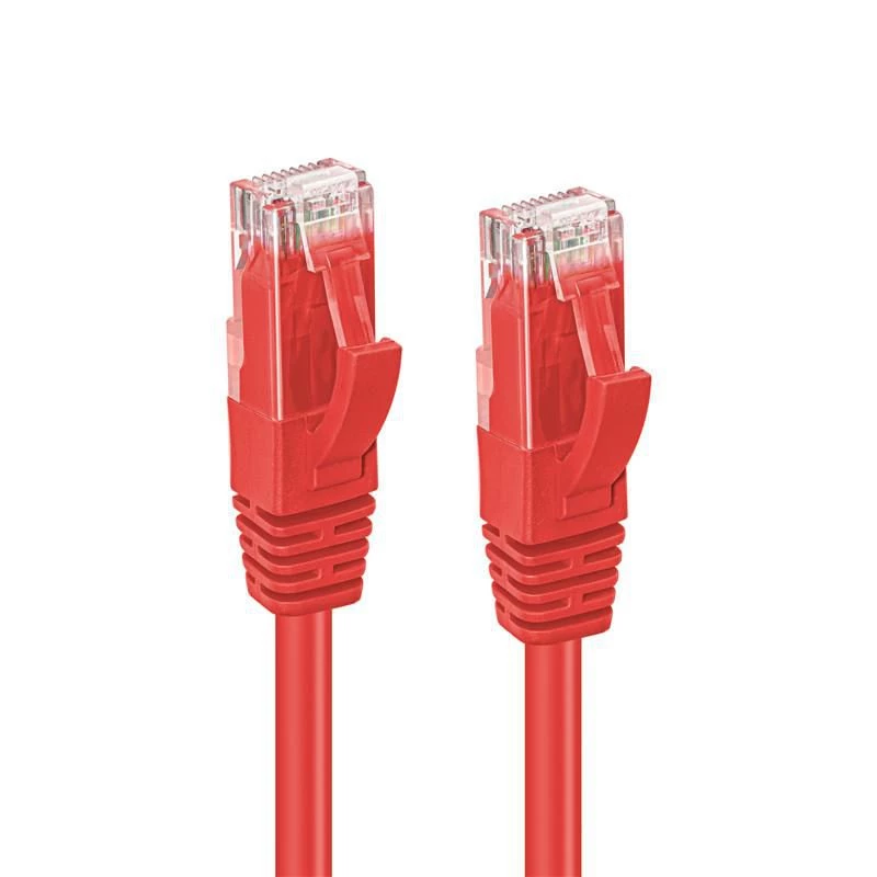 Microconnect MC-UTP6A10R Netwerkkabel rood 10 m Cat6a U/UTP (UTP)