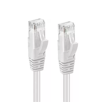 Microconnect MC-UTP6A20W Netwerkkabel Wit 20 m Cat6a U/UTP (UTP)