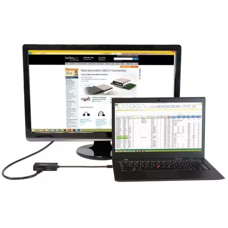 StarTech.com Travel A/V-adapter: 3-in-1 Mini DisplayPort naar DisplayPort, DVI of HDMI converter