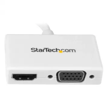 StarTech.com Travel A/V-adapter: 2-in-1 Mini DisplayPort naar HDMI of VGA converter - wit