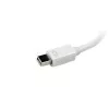 StarTech.com Travel A/V-adapter: 3-in-1 Mini DisplayPort naar VGA DVI of HDMI converter - wit