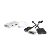 StarTech.com Travel A/V-adapter: 3-in-1 Mini DisplayPort naar VGA DVI of HDMI converter - wit