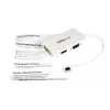 StarTech.com Travel A/V-adapter: 3-in-1 Mini DisplayPort naar VGA DVI of HDMI converter - wit