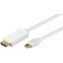 Microconnect MDPHDMI5 Videokabel-adapter 5 m Mini DisplayPort HDMI Type-A (standaard) wit
