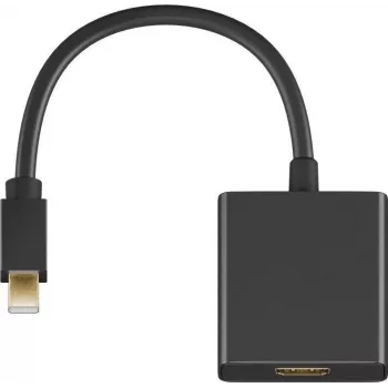Microconnect MDPHDMIB Videokabel-adapter 0,15 m Mini DisplayPort HDMI Type-A (standaard) zwart
