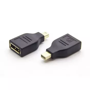 Microconnect MDPMDPF Kabeladapter Mini DisplayPort DisplayPort zwart