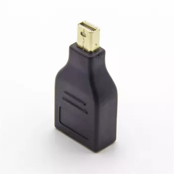Microconnect MDPMDPF Kabeladapter Mini DisplayPort DisplayPort zwart