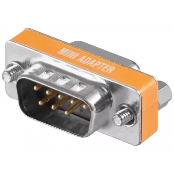 Microconnect MOD99FN kabeladapter DB9 metaalkleur