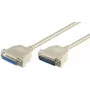 Microconnect MODGR3 seriële kabel wit 3 m DB-25