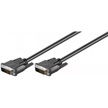 Microconnect MONCC3 DVI-kabel 3 m DVI-D DVI-D (DL) zwart