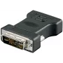 Microconnect MONJK Kabeladapter DVI-I VGA zwart